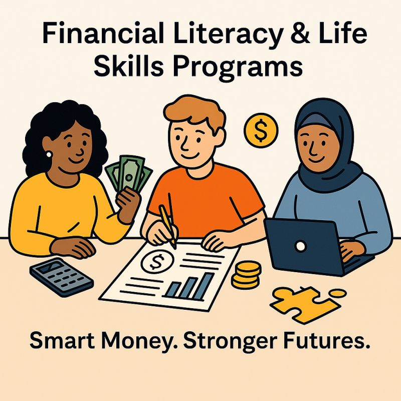 Financial Literacy & Life Skills Programs. Smart Money. Stronger Futures.