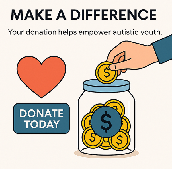 Make a difference — your donation helps empower autistic youth.